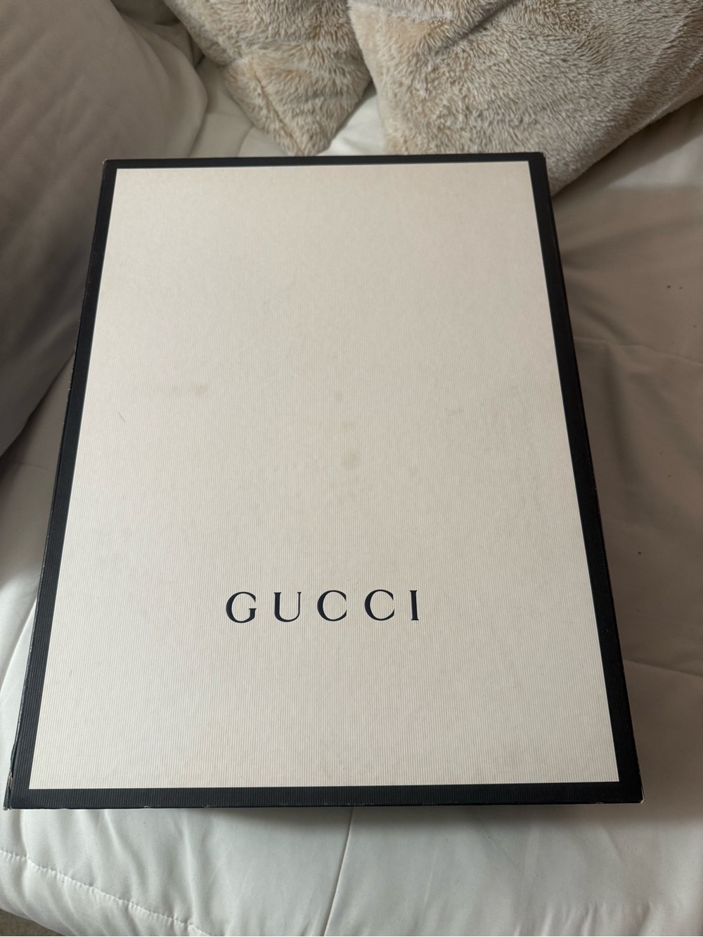 Gucci Brown GG Supreme Canvas Tote with Gold Chain Strap - Picture 7 of 11